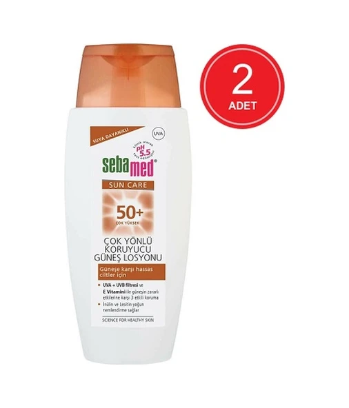 Sebamed Sun Care Güneş Koruyucu Losyon Spf 50+ 2 x 150 ML ürün görseli 1