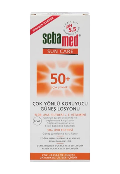 Sebamed Sun Care Çok Yönlü Koruyucu Güneş Losyonu Spf 50 150 Ml 2 Adet ürün görseli 1