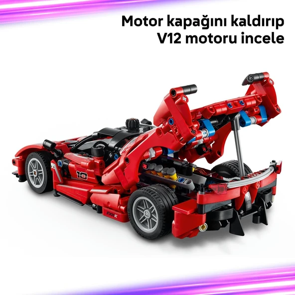Lego 42212 Technic Ferrari FXX K - Resim 8