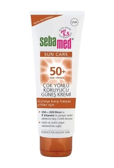 Sebamed Sun Care Çok Yönlü Koruyucu Güneş Kremi SPF50+ 2 x 75 ML ürün görseli 1