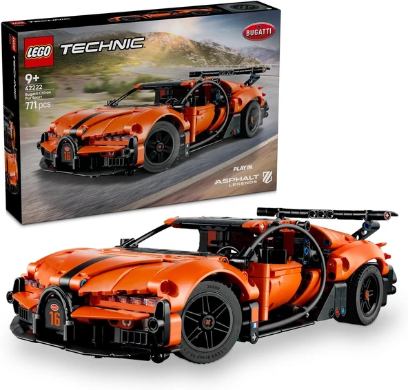Lego 42222 Technic Bugatti Chiron Pur Sport Hiper Araba ürün görseli 1