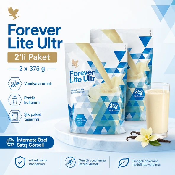 Forever Lite Ultr Vanilla (2'li Paket) ürün görseli 1