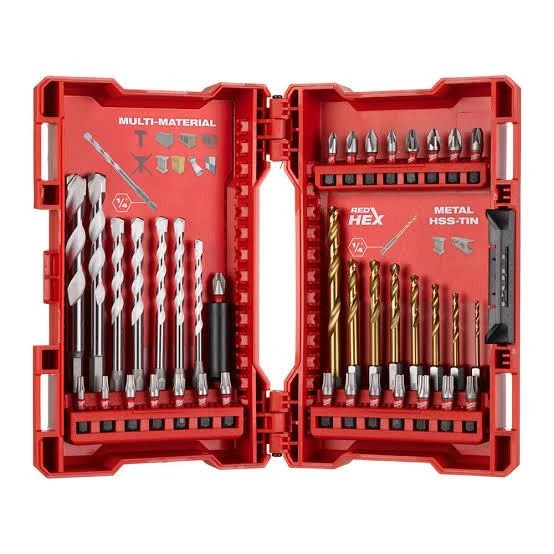 Milwaukee Shockwave 39 Parça Delme Vidalama Seti - 4932479853 ürün görseli 1