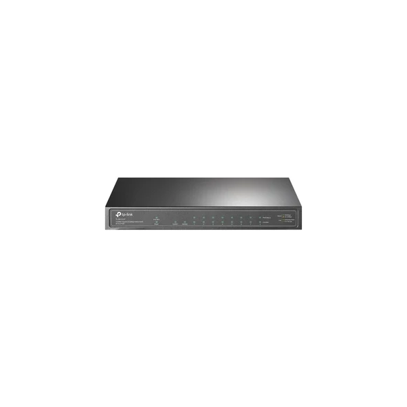 TL-SG1210P 8 Port 10-100-1000 Poe+ Switch 1 Port SFP Çelik Kasa Rack Mount ürün görseli 1