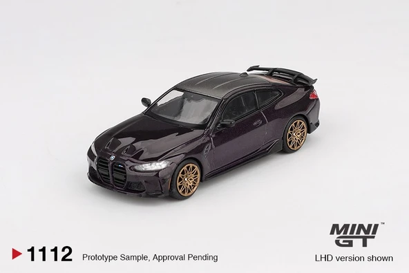 Mini GT BMW M4 M-Performance Daytona Violet 1112 - Resim 2
