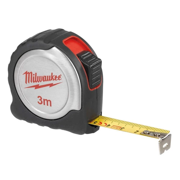 Milwaukee T4932451637 3 m İnox Gövdeli Şerit Metre ürün görseli 1
