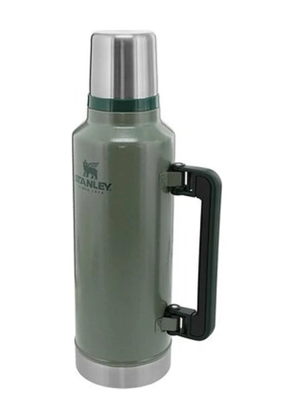 Stanley Klasik Vakumlu Paslanmaz Çelik Termos 1.9 Lt - Yeşil Siyah - Yeşil ürün görseli 1