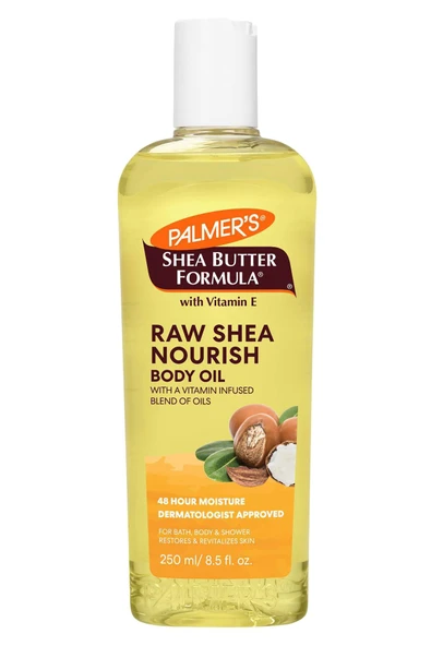 Palmer's Raw Shea Nourish Besleyici Vücut Yağı 250ML ürün görseli 1
