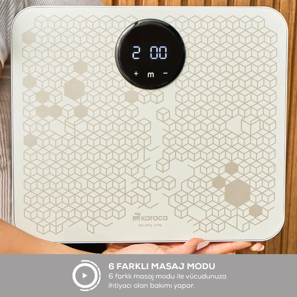 Karaca Formscale 2 in 1 Masaj Yapabilen Baskül - Resim 5