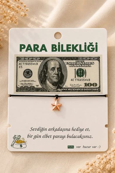 Asterdora Yıldız Figürlü Para Bilekliği ürün görseli 1