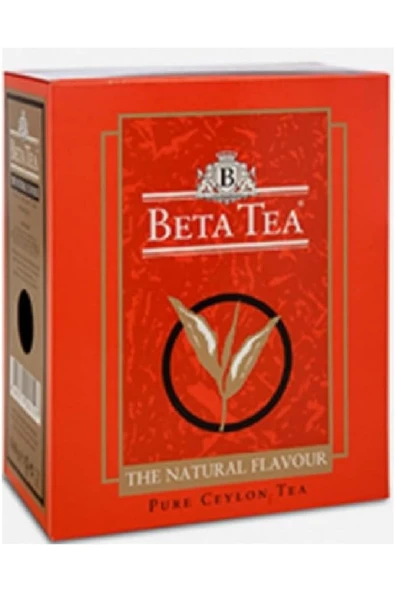 Beta Natural Flavour Aromalı Siyah Çay 500 gr ürün görseli 1