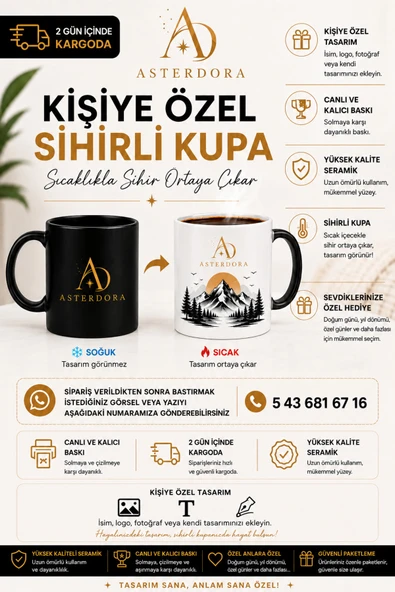 Asterdora Sihirli Kupa (Kişileştirmeli) - Resim 2