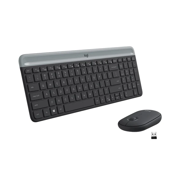 LOGITECH MK470 WLESS GRAPHITE 920-009435 ürün görseli 1