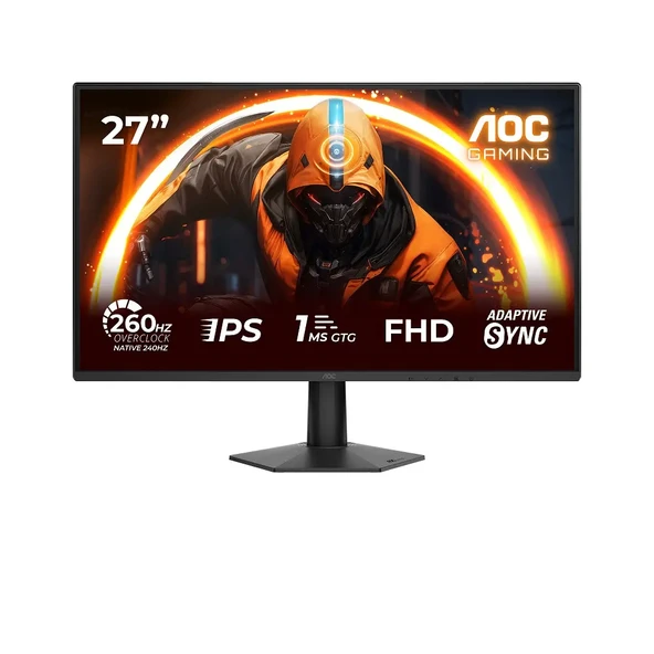 AOC 27G50Z 27 260Hz OC 0.3ms Full HD FreeSync Fast IPS Gaming Monitör ürün görseli 1