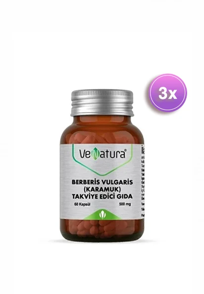 Venatura Berberis Vulgaris 60 Kapsül 3 Adet ürün görseli 1