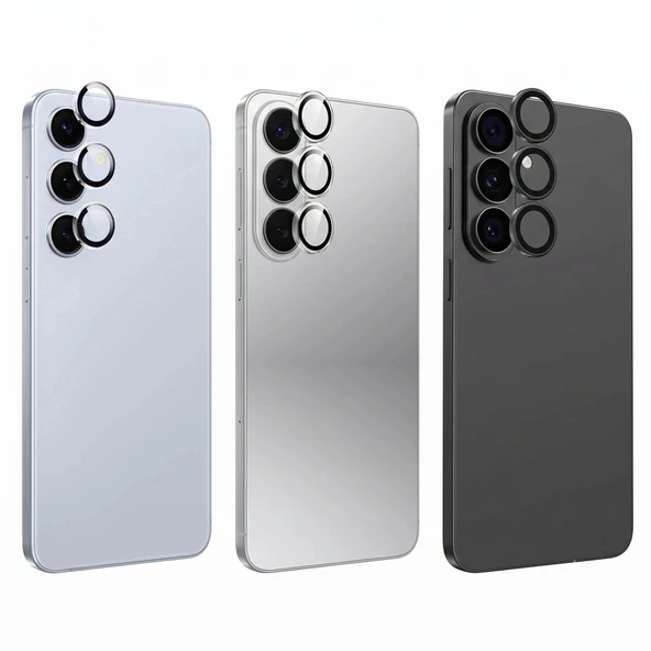 Sapphire Galaxy S26 Plus Lens Koruyucu Kurulum Aparatlı ürün görseli 1
