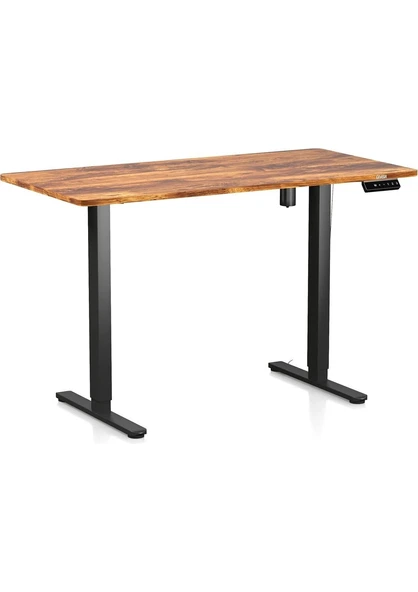 Orbit Walnut Yükseklik Ayarlı Çalışma Masası ürün görseli 1