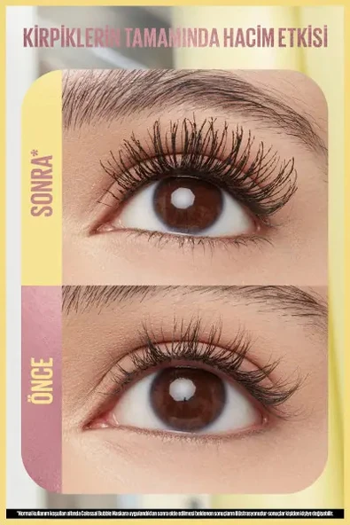 Maybelline New York Colossal Bubble Maskara - Resim 3