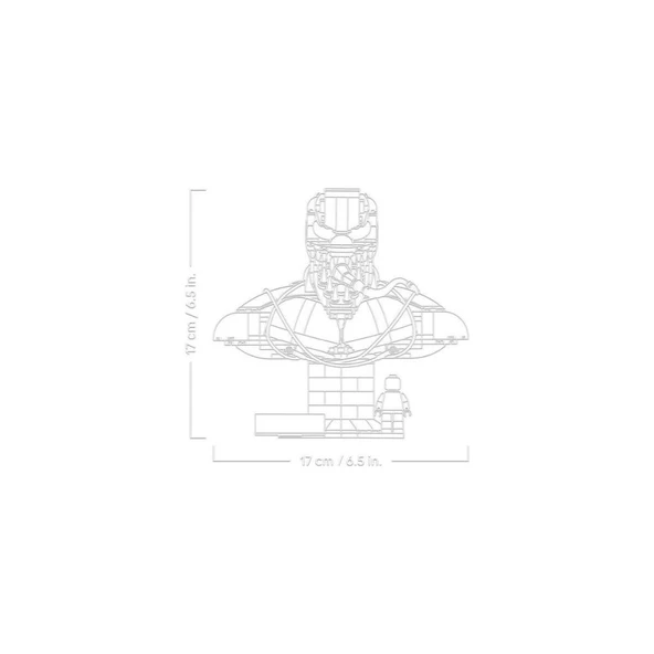 LEGO  Super Heroes 76356 Venom Bust - Resim 4