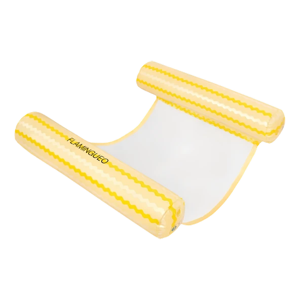 Flamingueo Fileli Şişme Havuz Hamak Boogie Yellow ürün görseli 1