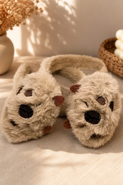 Asterdora Peluş Hayvan Figürlü Kulaklık ürün görseli 1