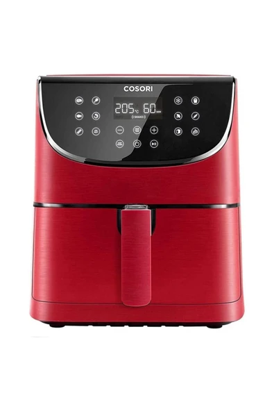 Cosori Premium XXL Airfryer 5.5 lt Yağsız Kırmızı Fritöz ürün görseli 1