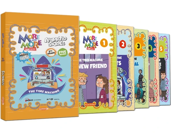 Kurmay Elt 7. Sınıf More & More Hikaye Seti 5 Kitap ürün görseli 1