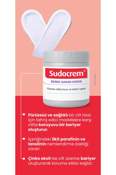 Sudocrem Bebek Bakım Kremi 400g - Resim 3