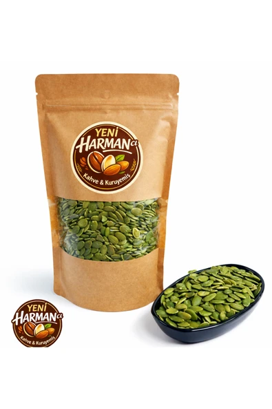 Yeni Harmancı Kabak Çekirdeği İçi Çiğ 500 Gr ürün görseli 1
