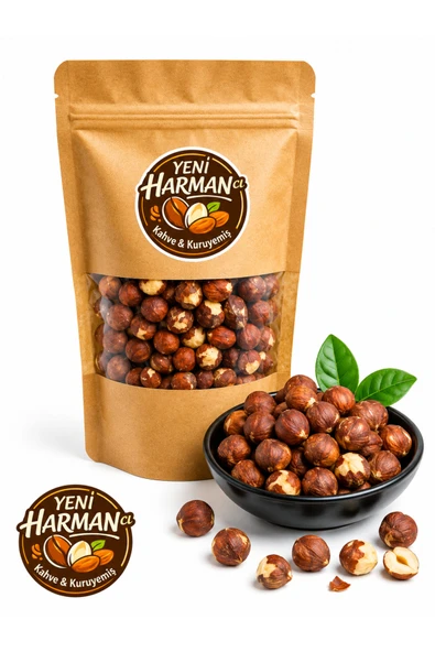 Yeni Harmancı Fındık İçi Çiğ (Giresun15-17 mm) 500 Gr. ürün görseli 1