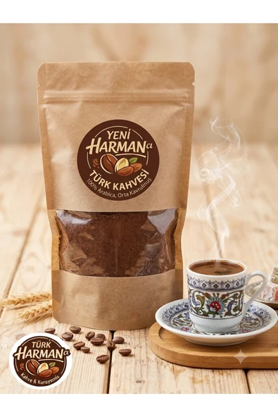 Yeni Harmancı Türk Kahvesi %100 Brezilya Arebica 500 Gr. ürün görseli 1