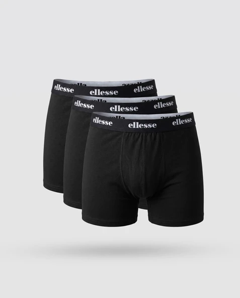 Ellesse 3lü Erkek Boxer 6SM9002-BK SİYAH ürün görseli 1
