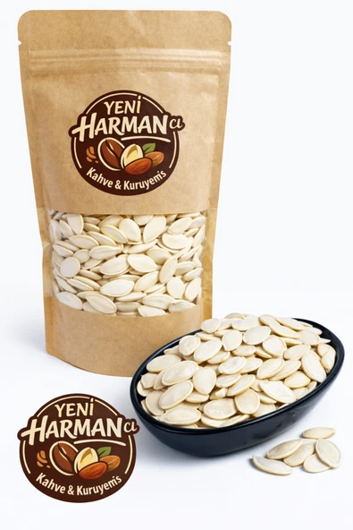 Yeni Harmancı Kabak Çekirdeği Kavrulmuş (Nevşehir Topak) 500 Gr. ürün görseli 1