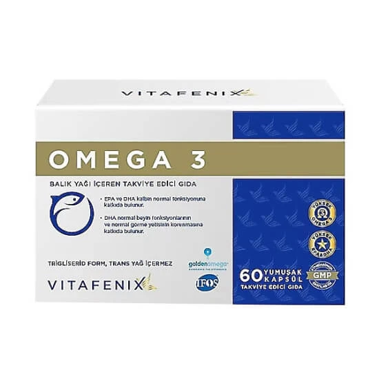 Vitafenix Omega 3 60 Kapsül ürün görseli 1