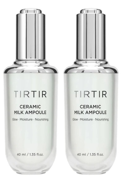Tırtır Ceramic Milk Ampoule Yoğun Nemlendirici Yüz Serumu Seti 2x40ML ürün görseli 1