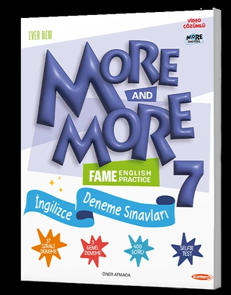 7. Sınıf More More Selfie Test Kurmay ELT Yayınları ürün görseli 1