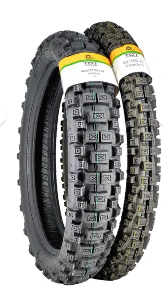 Mondial X-Treme Max 200 LASTİK 460-19 VE 80/100(300)-21 TT İÇ LASTİKLİ TİP) MOTOSİKLET LASTİĞİ ürün görseli 1