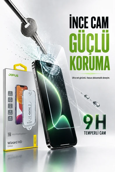 Jopus CEK-138 Wizard HD Cam Ekran Koruyucu ürün görseli 1