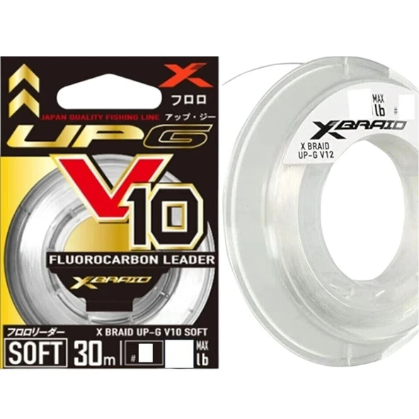 X Braid Up-G V10 22Lb #5 30M Fluorocarbon ürün görseli 1