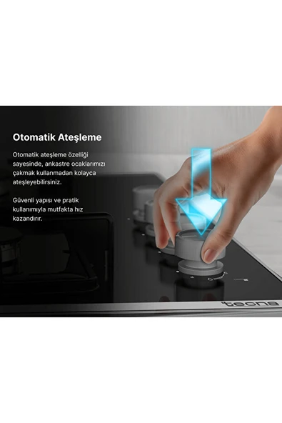 Tecna SÜO 604BE Set Üstü Ocak - Resim 4