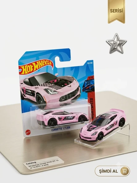 Hot Wheels Tekli Arabalar Corvette C7 Z06 ürün görseli 1