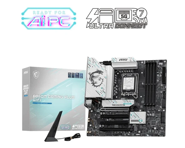 MSI MB B860M GAMING PLUS WIFI ürün görseli 1