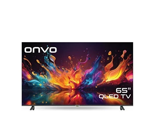 ONVO 65ovf9000uq 65'' 165 Ekran Uydu Alıcılı 4k Ultra Hd Google Smart Qled Tv ürün görseli 1