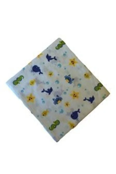 Sema Baby Pazen Battaniye (80 cm X 80 cm) - Mavi 8682476853100 ürün görseli 1