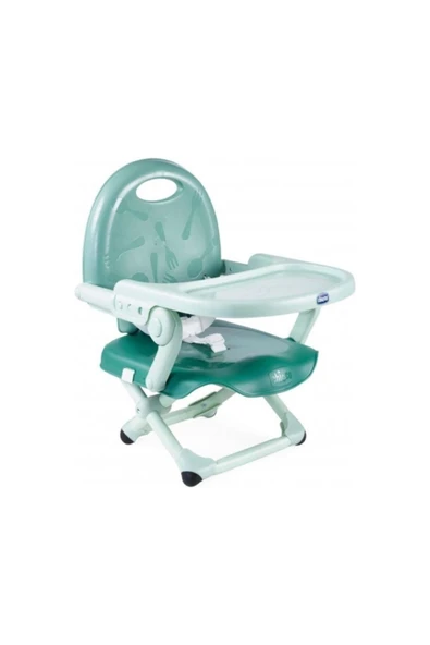 Chicco Booster Seat Pocket Snack Portatif Mama Sandalyesi Sage ürün görseli 1