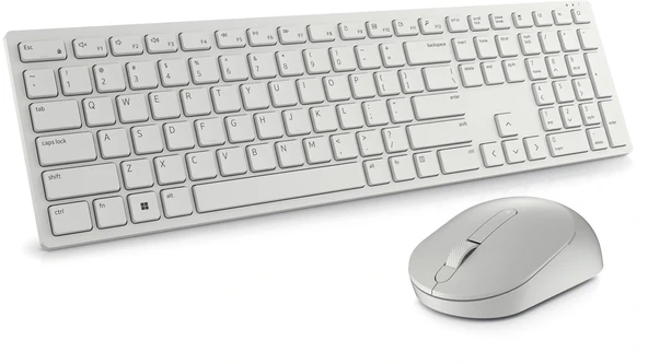 DELL KEYBOARD MOUSE KM5221W Q TR WHITE ürün görseli 1