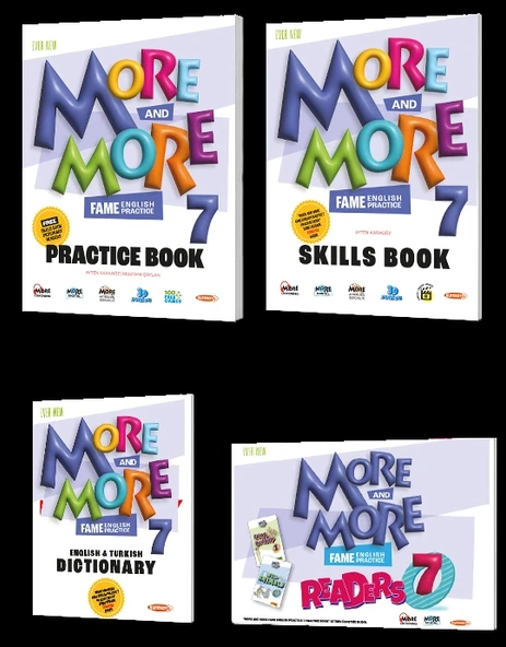 7. Sınıf More More Practice Book Kurmay ELT Yeni ürün görseli 1