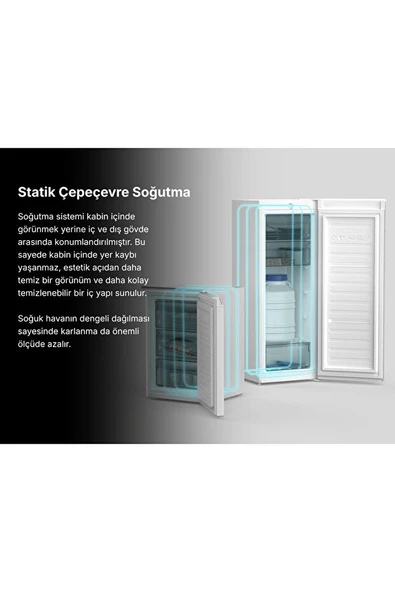 Tecna TDE 6210 6 Çekmeceli Derin Dondurucu - Resim 4
