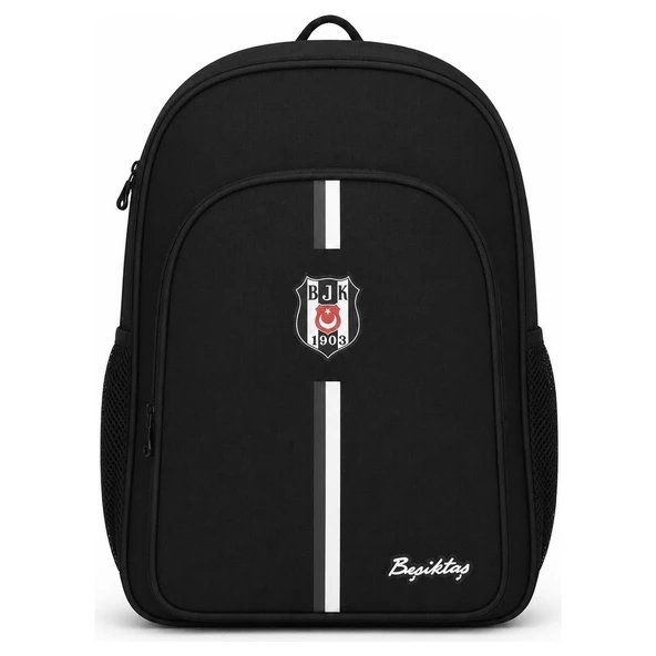 Beşiktaş Lisanslı Kanvas Okul Çantası 26379 ürün görseli 1