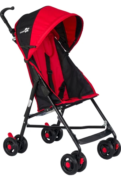 Comfymax Comfort II Baston Bebek Arabası - Kırmızı ürün görseli 1